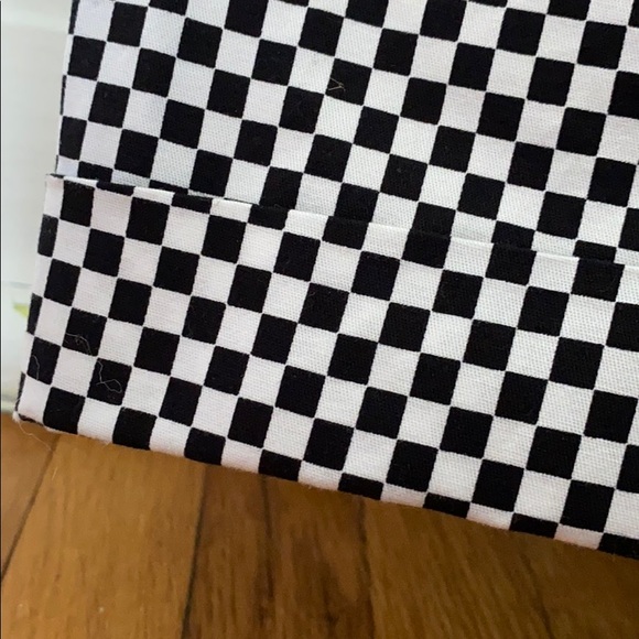 Black and white checkered overalls BNWT - Picture 7 of 9